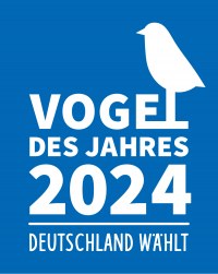 Logo zur Wahl zum Vogel des Jahres 2024