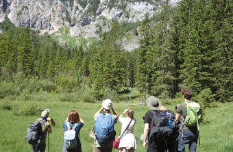 LBV-Hochschulgruppen in Berchtesgaden | © Anna Schäffer