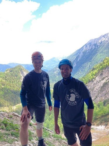 Unsere beiden Bufdis | © LBV