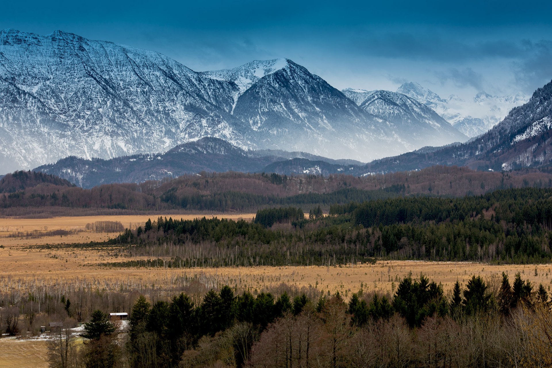 Alpenlandschaft beim Murnauer Moos | © Wolfgang Lorenz