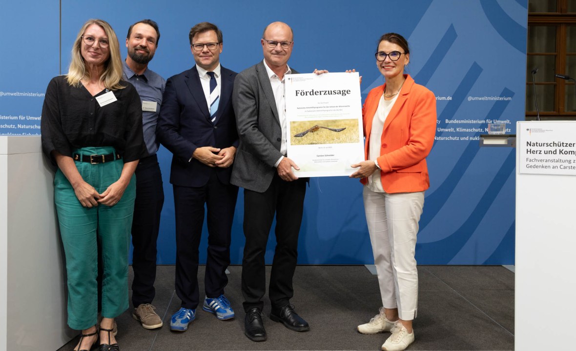 Förderzusage Nationales Artenhilfsprogramm Wiesenweihenschutz | ©BMUKN Peter Paul Weiler-Web