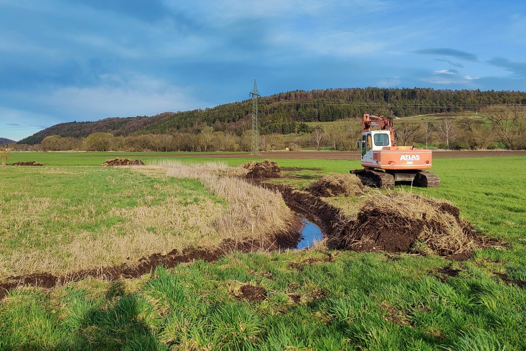 Entwässerung Niedermoor bei Treuchtlingen | © Sebastian Amler