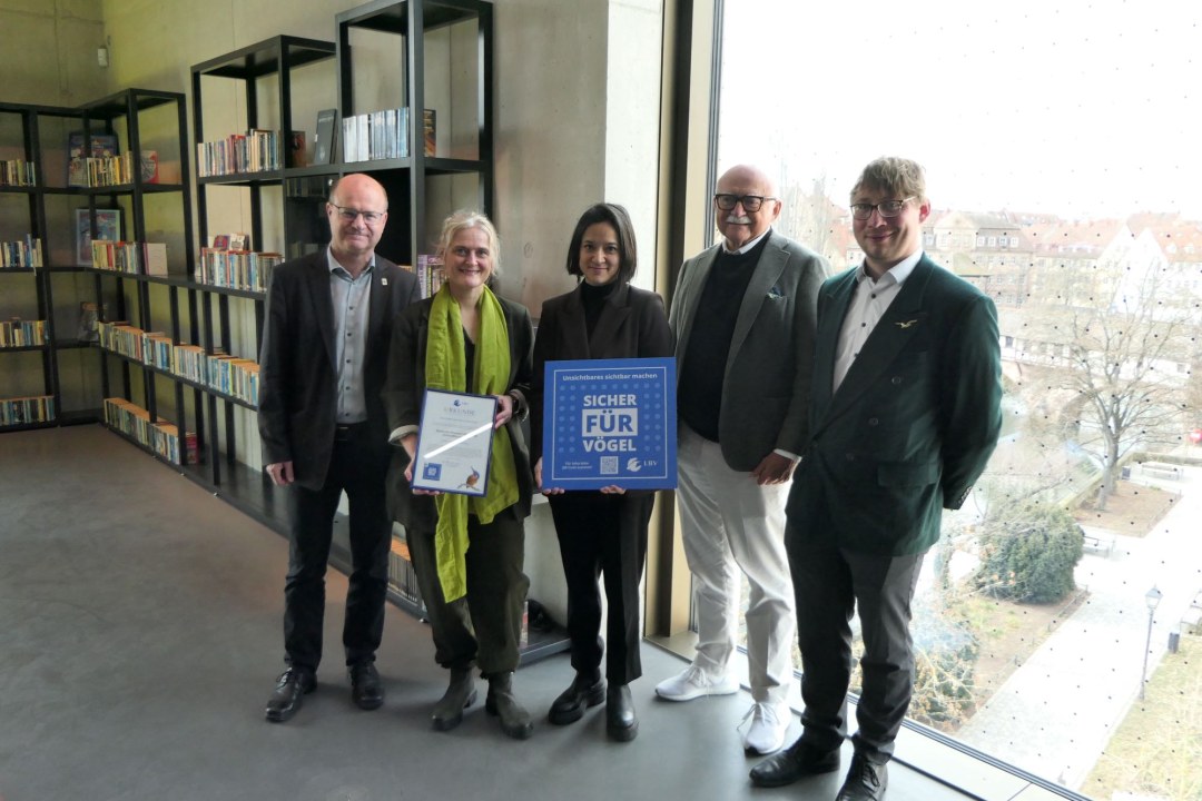 Deutsches Museum Nürnberg mit vogelsicheren Glasscheiben | © Stefanie Bernhardt