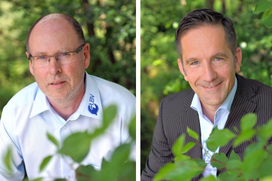 Helmut Beran und Alf Pille