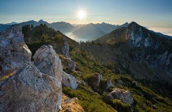 Ammergebirge mit Fichtenwald | © Dr. Olaf Broders