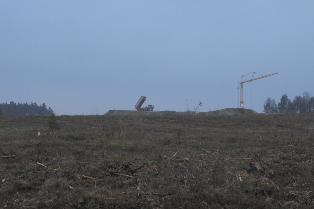 Grafenwöhr Dämmplattenwerk Ziegler Geländeauffüllung | © LBV Oberpfalz