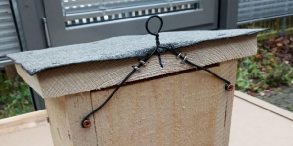 Alternative Nistkastenaufhängung | © Hans Heinrich