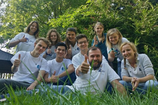 Studenten in Coburg | © LBV