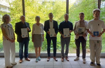 v.l.n.r: Elke von Markreither, Stefan Krabatsch, Petra Faldum, Utto Spielbauer, Prof. Dr. Christoph Skornia, Dr. Peter Stimmler, Lenz Franzke | © LBV