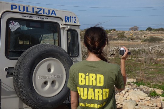 Bird Gurads im Einsatz | © CABS