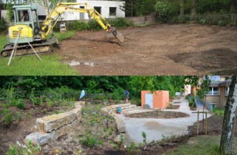 Gestaltung eines naturnahen Gartens in der Diakonie Fürth | © M. Meier