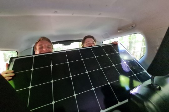 Das zusätzliche Solarpanel |© D. Schuhwerk