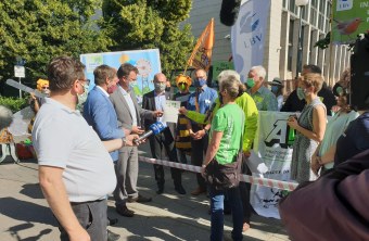 Presseaktion Green Deal mit LBV | © Matthias Luy