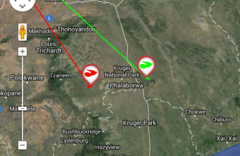 Juliane und Pavel befinden sich nahe des Krüger Nationalparks | © LBV