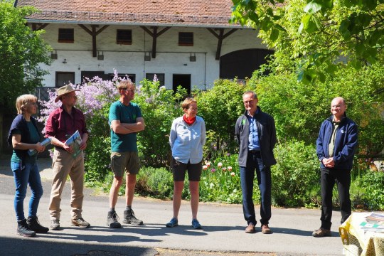 Carolin Pieringer, Matthias Luy, Bernhard Schreyer, Petra Sandjohann, Hurbert Heigl, Norbert Schäffer (v.l.n.r.) | © Franziska Wenger