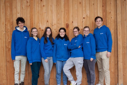 NAJU-Vorstand, v.l.n.r.: Fabian Adam, Ines Mittelhammer, Cosima Wislsperger, Anna Buchner, Theresa König, Svenja Heinl, Luca Ernemann