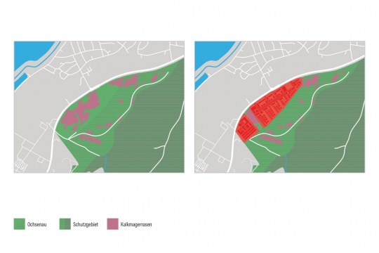 Geplante Bebauung der Ochsenau | © A. Mostert