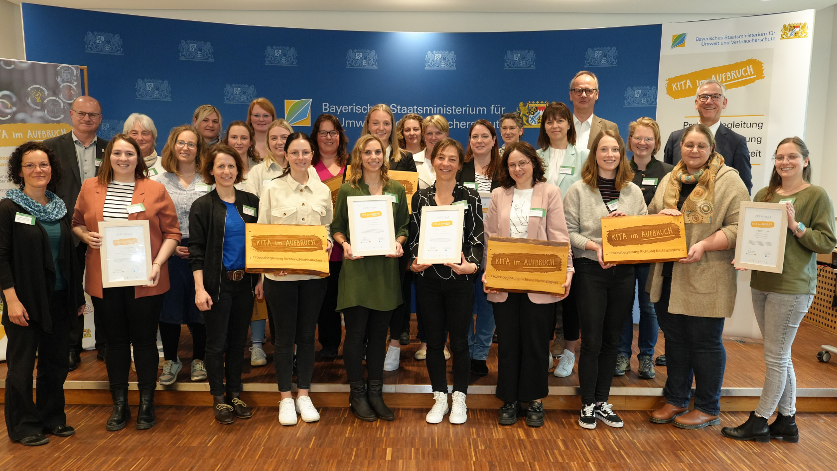 Auszeichnungsveranstaltung Kita im Aufbruch 2024 | StMUV