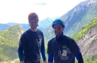 Unsere beiden Bufdis | © LBV