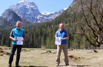 Vereinbarung LBV NPV | © Nationalpark Berchtesgaden