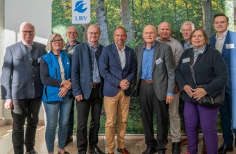 LBV-Vorstand mit Bayerns Umweltminister Thorsten Glauber | © Tobias Tschapka