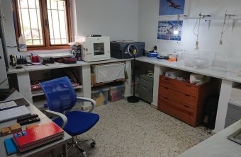 Labor im Bartgeierzuchtzentrum | © Toni Wegscheider