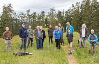 LBVler die Steinadler freilassen | © Harald-Farkaschovsky