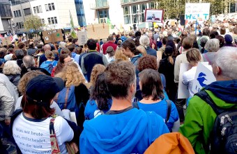 Demo Fridays for Future  mit LBV am 20.09.2019 | © LBV