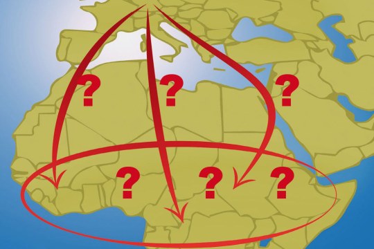 Karte Zugroute des Kuckucks | © LBV