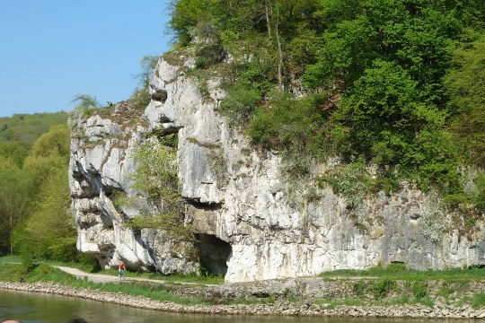 Felsen Weltenburger Enge | © Peter Bria