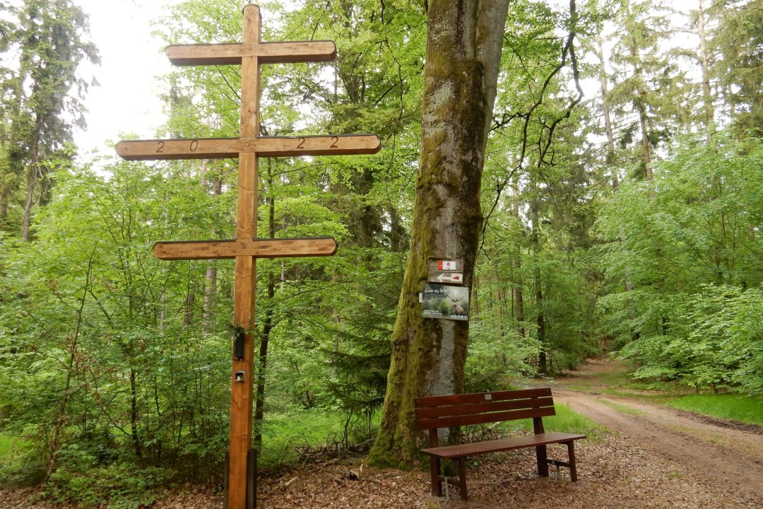 Dreikreuz am Wanderweg | © Christian Stierstorfer