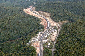 A-101-22 Luftaufnahme Baustelle Rohrbrunn A3 | © Thomas Staab