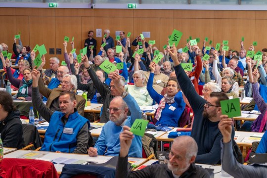 Abstimmung Resolution 2026 | © Tobias Tschapka