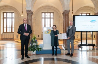 Verleihung des Umweltpreises 2021 | © StMFH/Christian Blaschka