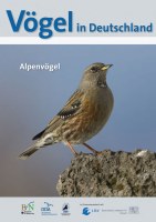 Vögel in Deutschland - Alpenvögel. Auf dem Cover ist eine Alpenbraunelle