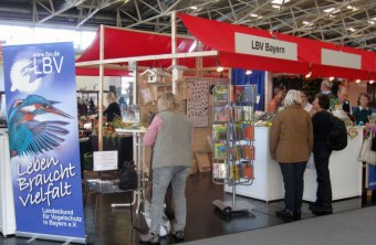 Der LBV-Stand auf der Gartenmesse in München | © Sabine Habel