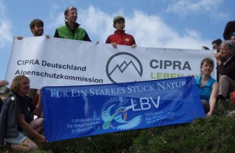 Demonstration gegen Pendelbahn am Ifen | © Finger