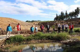 Natur auf Zeit_Gruppenfoto_Kooperationsvertrag Clariant | © LBV