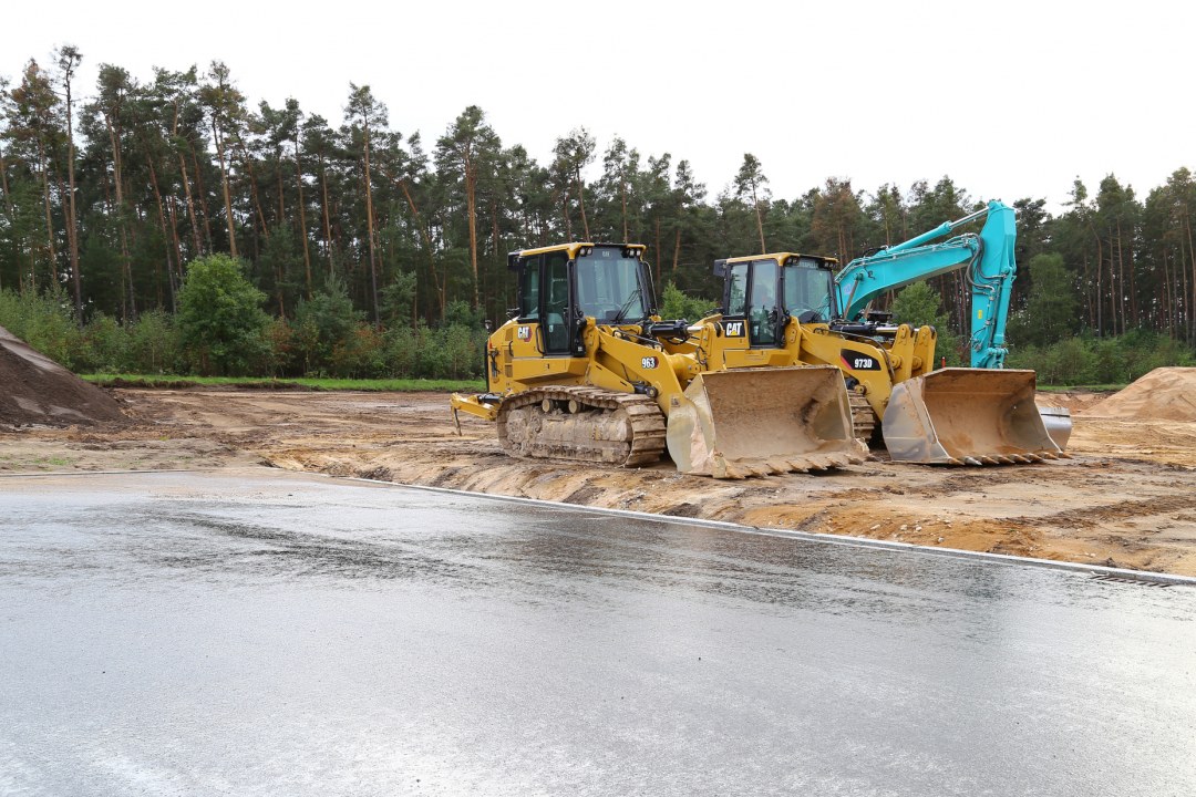 Baustelle im Gewerbegebiet | © Peter Bria