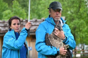 Magdalena Deelmann und Ulrich Brendel mit Recka | © Hansruedi Weyrich