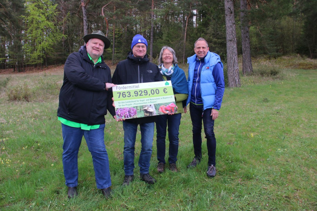 Dr. Christoph Hahn, Dr. Norbert Schäffer, Ulrike Strohmeier, Thorsten Glauber | © Michael Bäumler