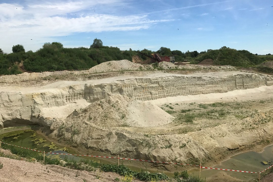 Rohstoffgewinnungsstätte bei Neusäß in Schwaben | © LBV