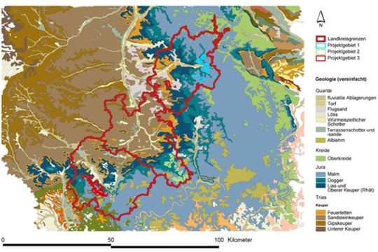 Geologie des Projektgebietes | ©Zoran Jokic