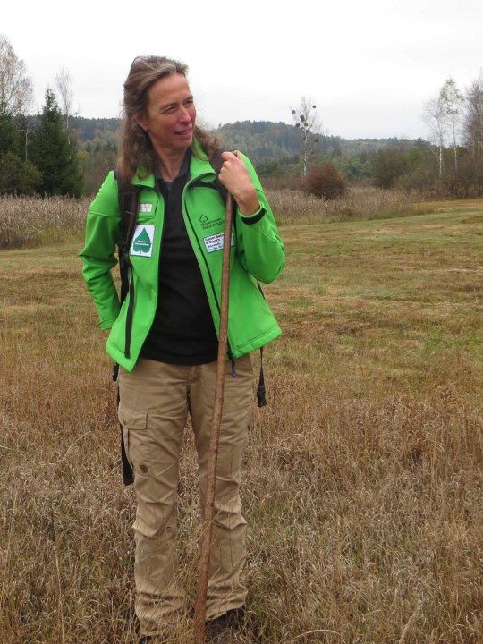 Gebietsbetreuerin Birgit Weis | © LBV