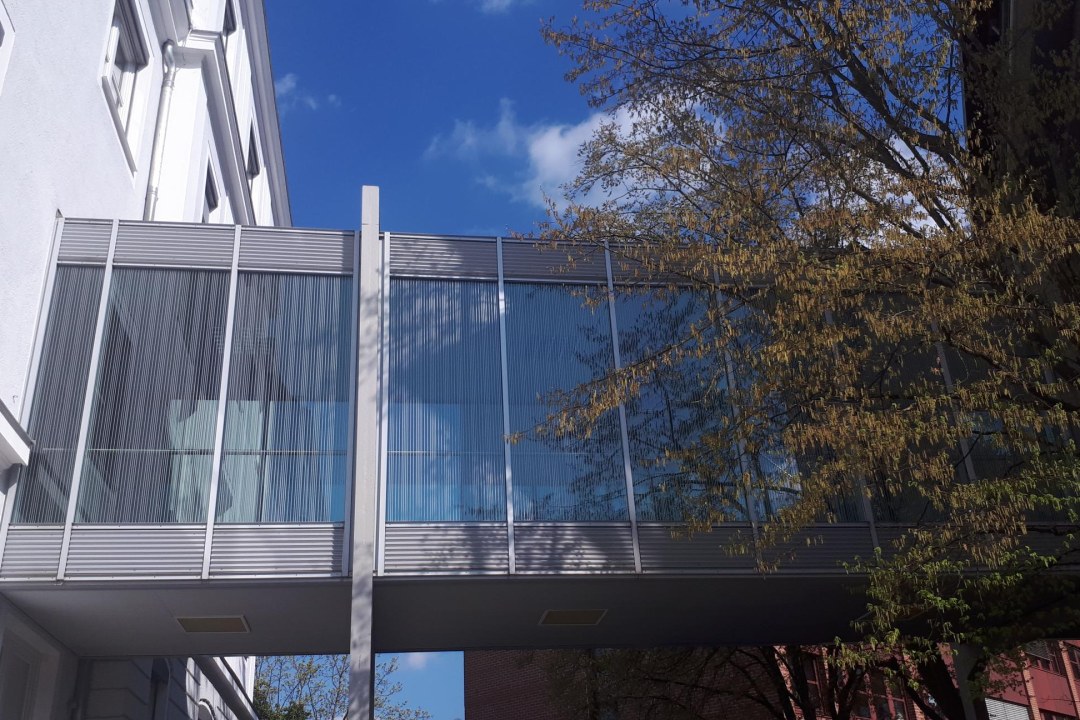 Verglaster Gang am ZBFS | © Peter Stimmler