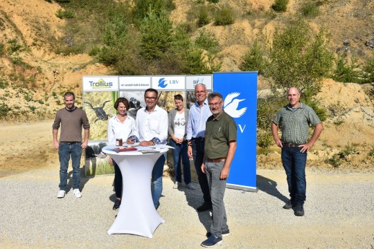 Unterzeichnung Hermann Trollius | © LBV