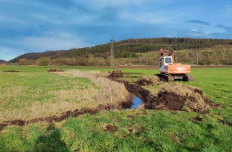 Entwässerung Niedermoor bei Treuchtlingen | © Sebastian Amler