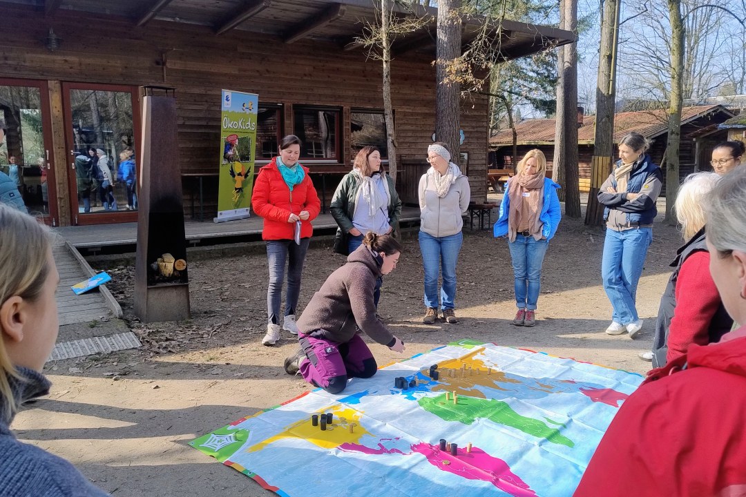 Fortbildung im Walderlebniszentrum Erlangen | © LBV