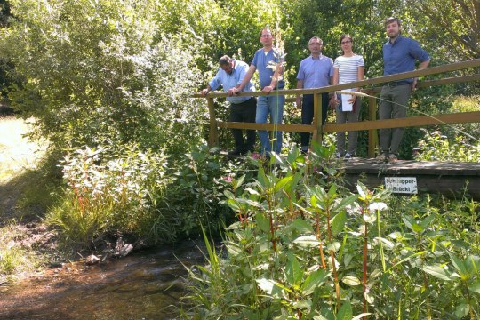 Ortsbegehung bei Markt Waldthurn | © Sabine-Benker