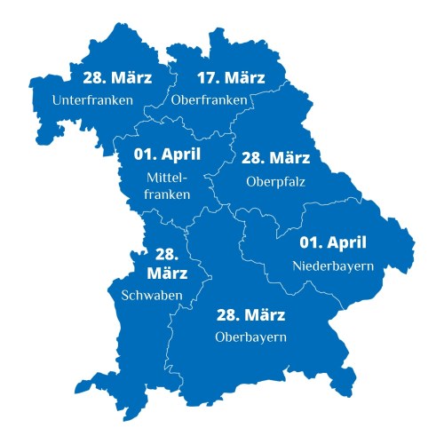 Kuckuckankunft 2021 Bayern Karte | © LBV